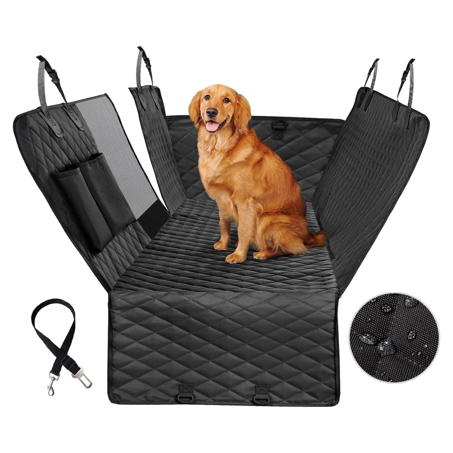 Hamaca para Perros Vailge X-Large 100% Impermeable con Ventana