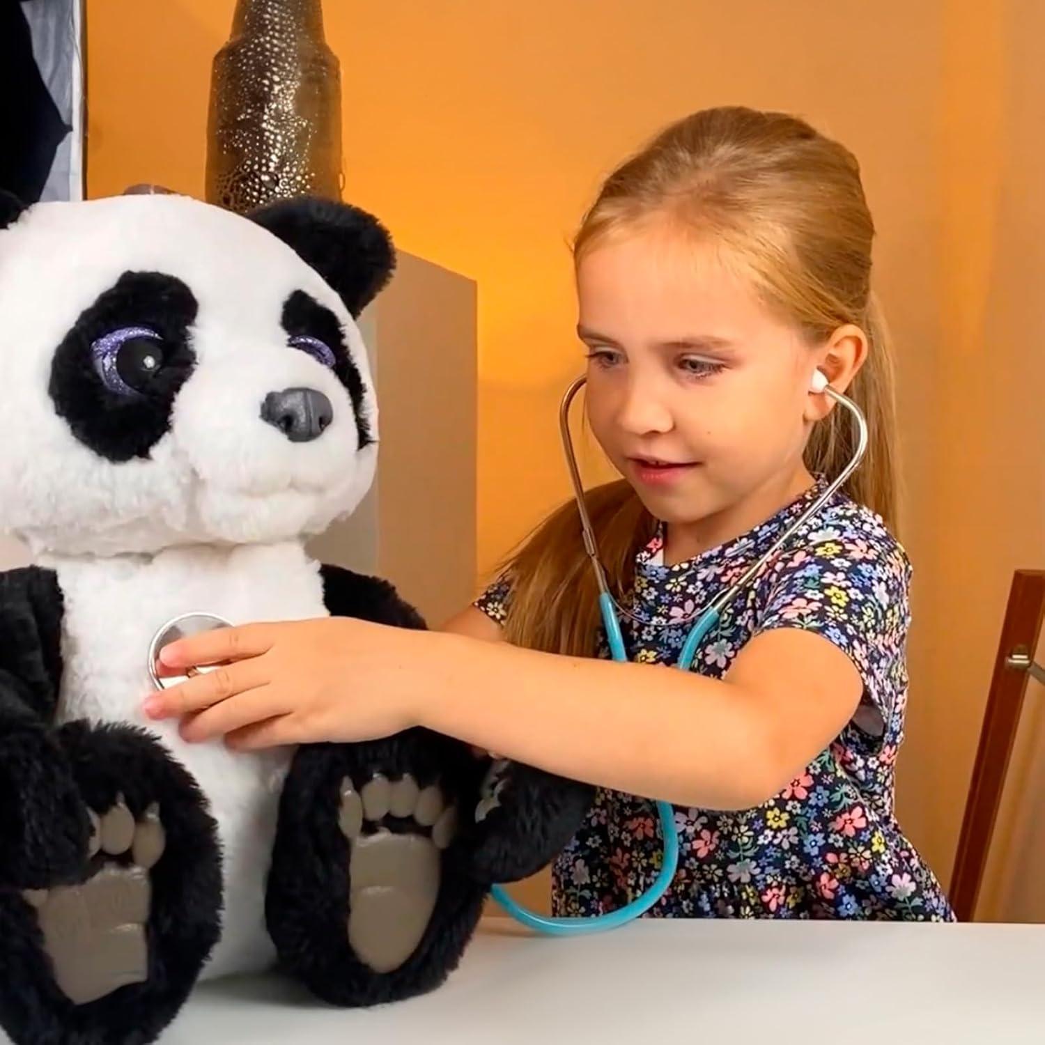 Set de Juguete Estetoscopio para Niños Phobby - 2 Piezas Azul