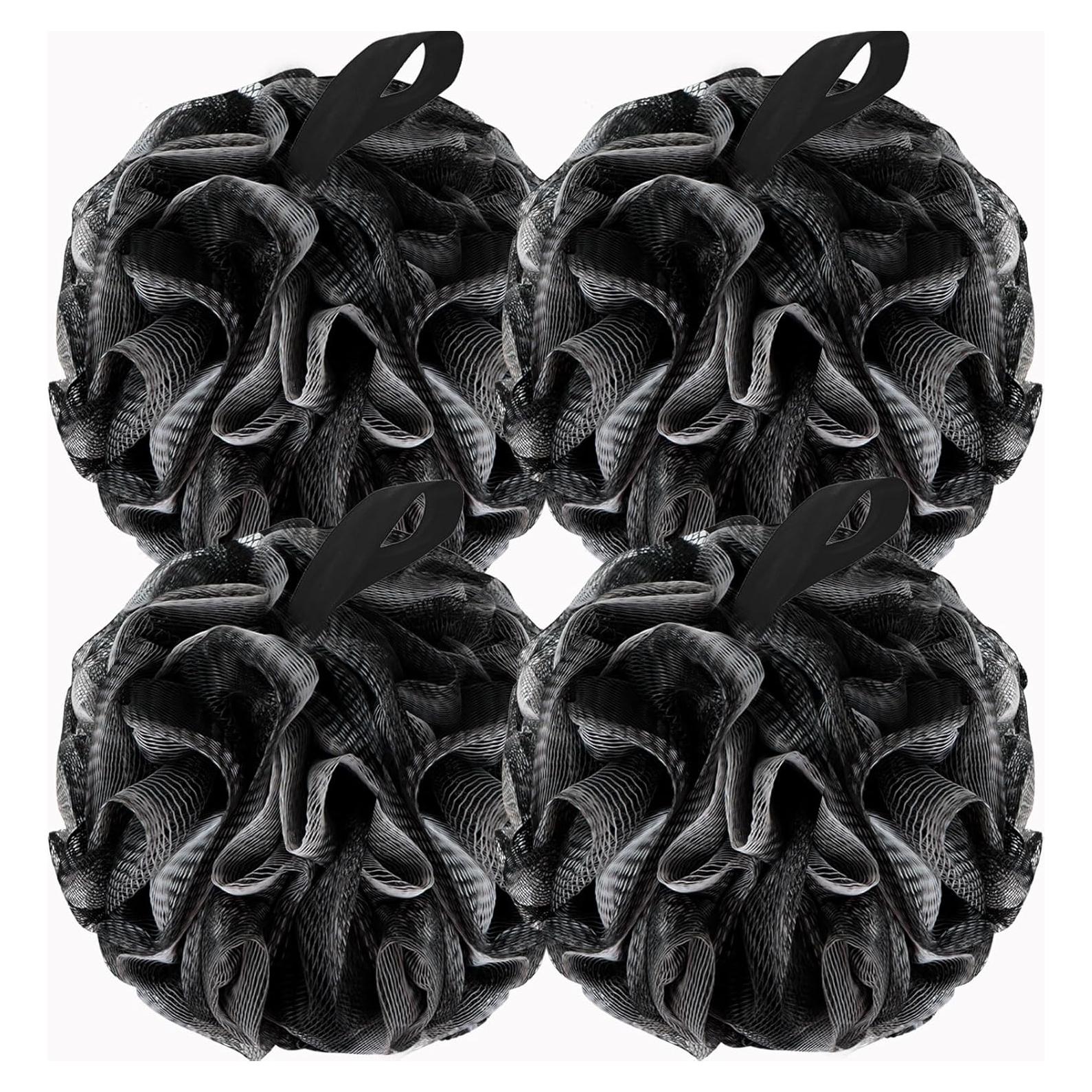 Esponjas de Ducha Loofah BCKENEY 4 Pack Suaves Exfoliantes