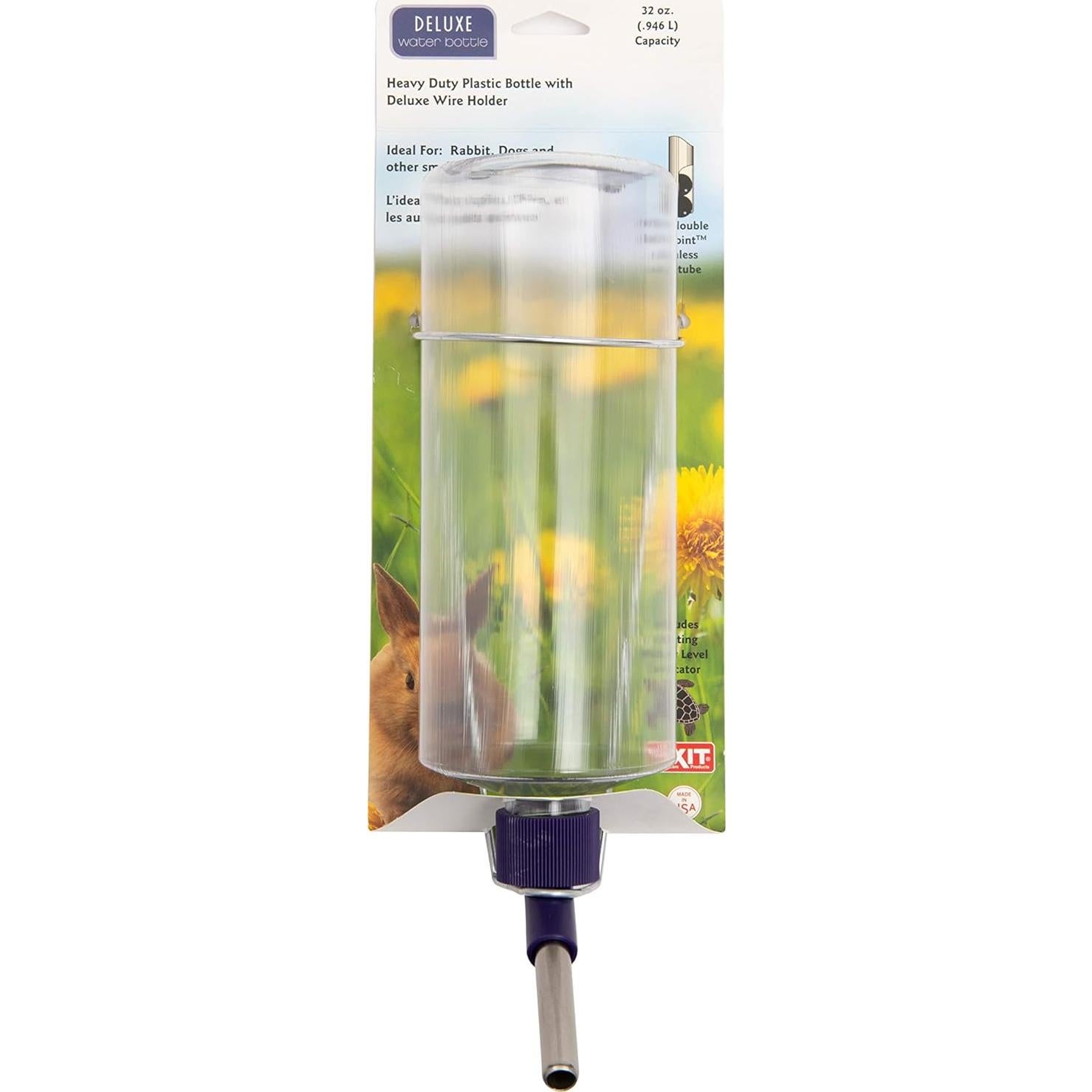 Botellas de Agua Lixit 32oz para Conejos y Hurones - Paquete de 2