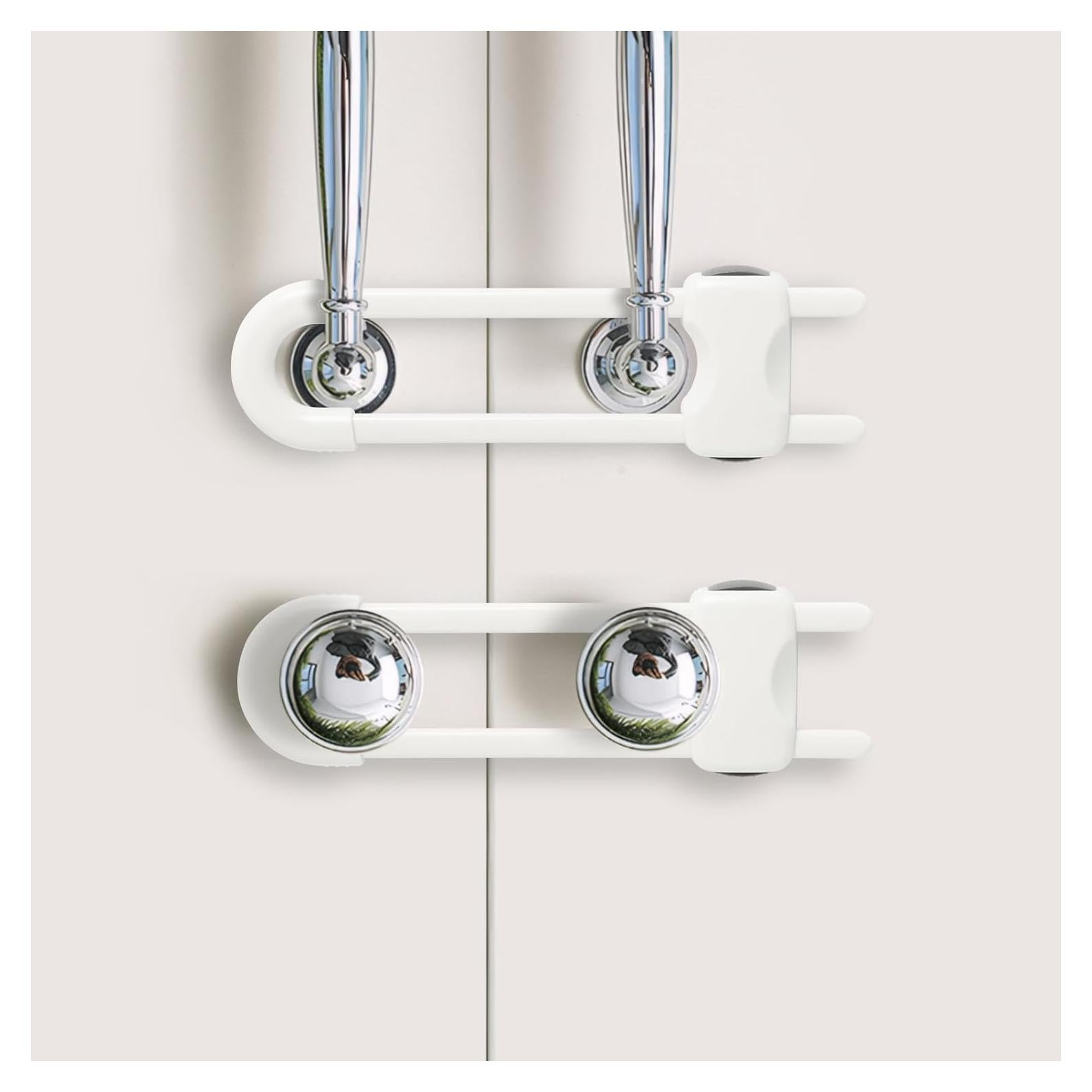 Cerraduras de Seguridad para Armarios Bebés U-2 - Paquete de 2