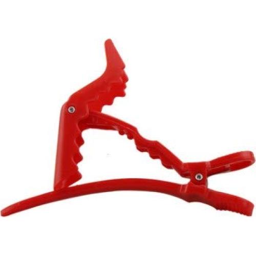 12 Clips de Cabello Profesionales F-BBKO Doble Bisagra Negro