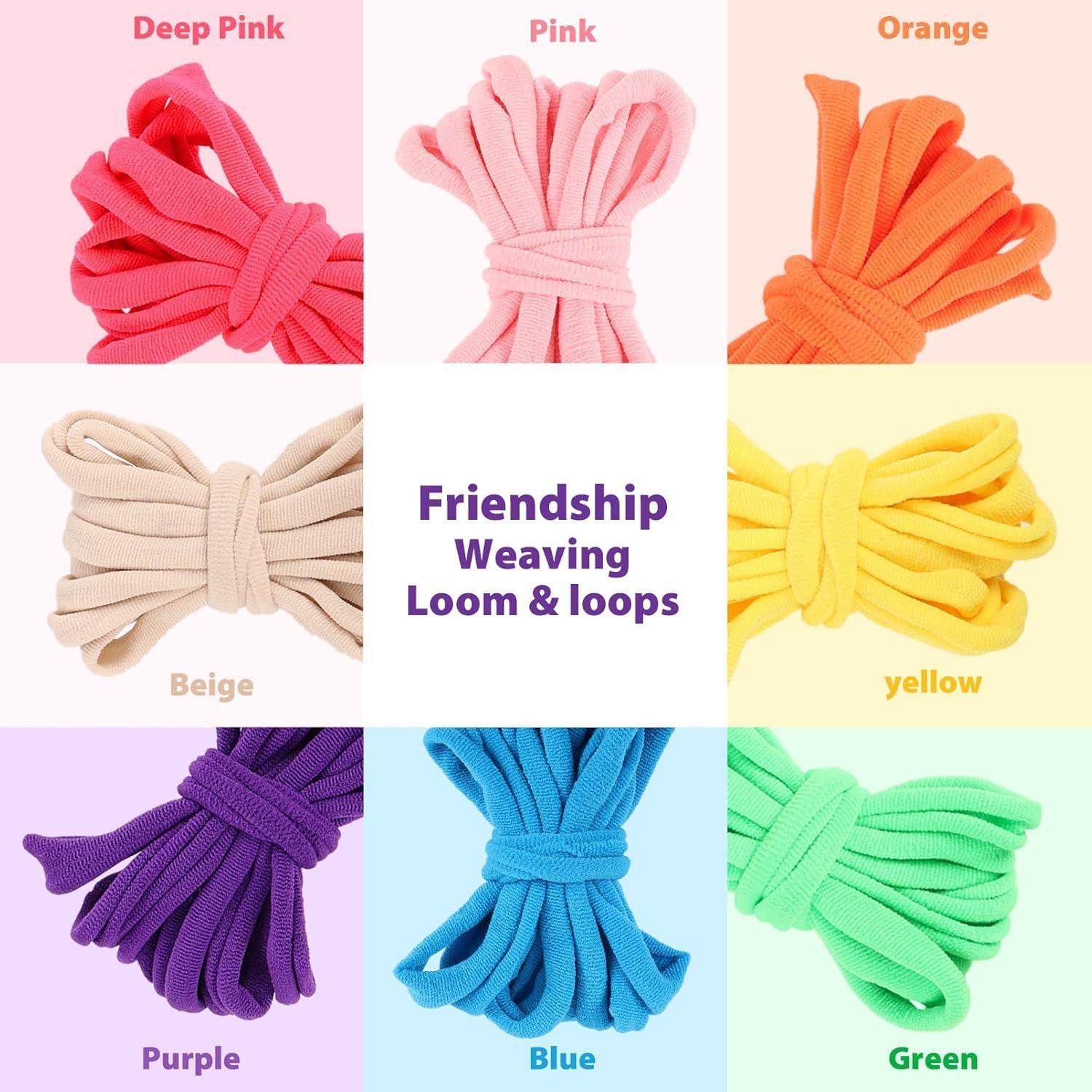 Kit de Telar de Tejer DDAI Potholder con 224 Bucles y Marco