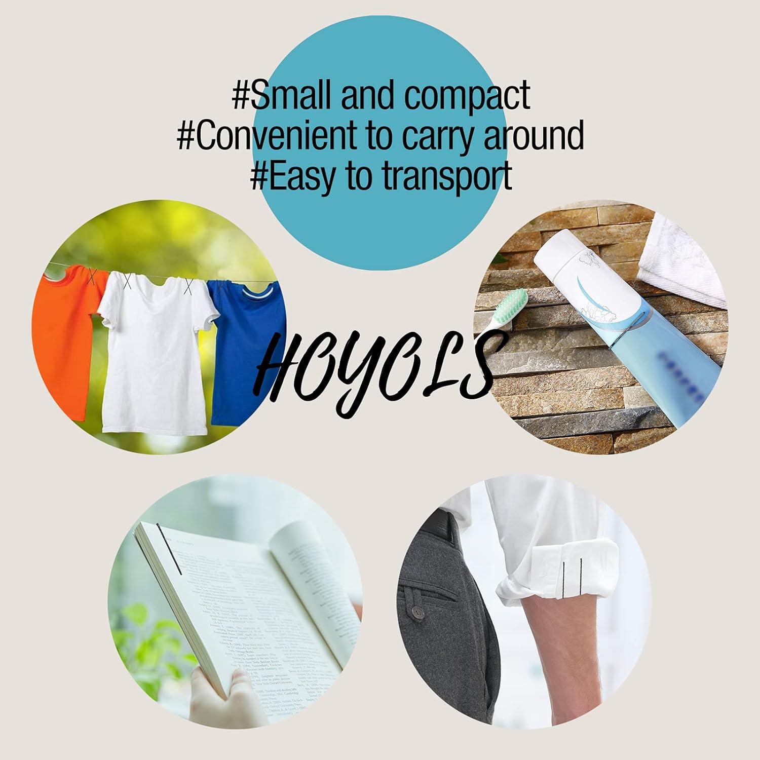 Pinzas Bobby HOYOLS Premium Negras 5 cm - 100 Unidades