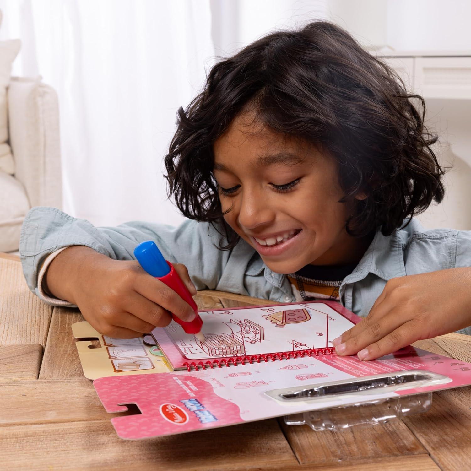 Melissa & Doug Water WOW! 2-Pack Pintura con Agua Frutas y Golosinas