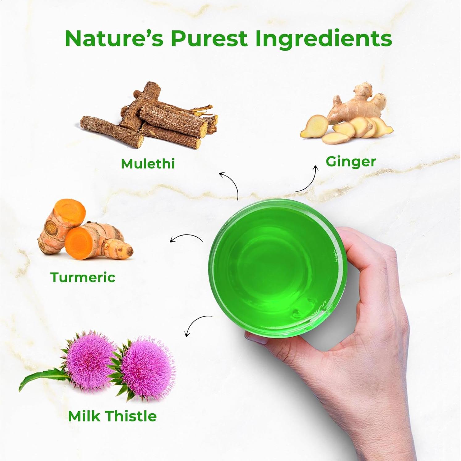 Suplemento Hepático Herbal Auric | Cardo Mariano, Cúrcuma, Ajo | 20 Tabletas