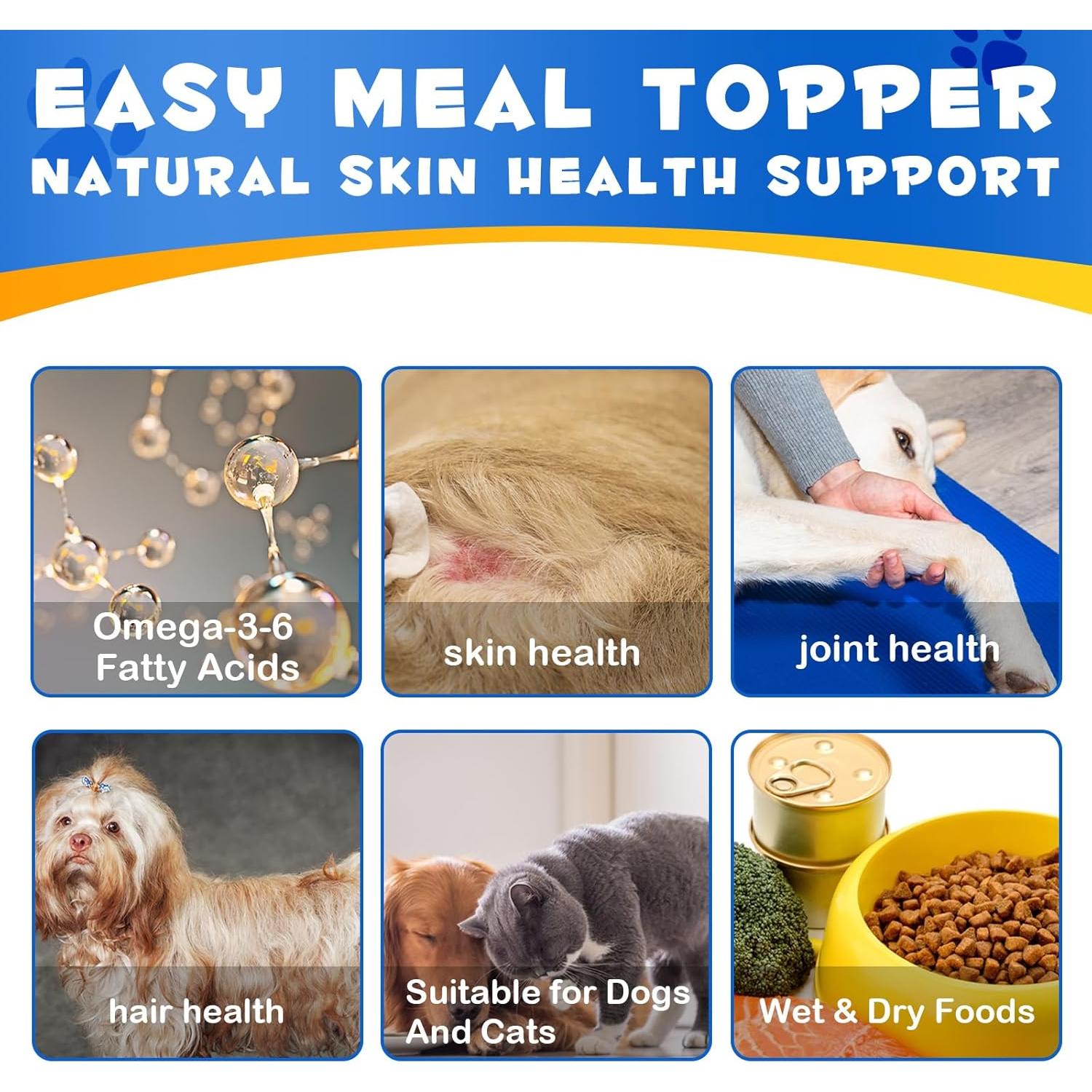 Aceite de Salmón Valleylux 250ml Omega 3 para Perros y Gatos