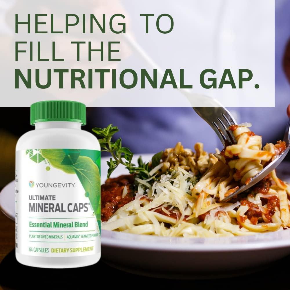 Youngevity Ultimate Mineral Caps - 70+ Minerales Esenciales
