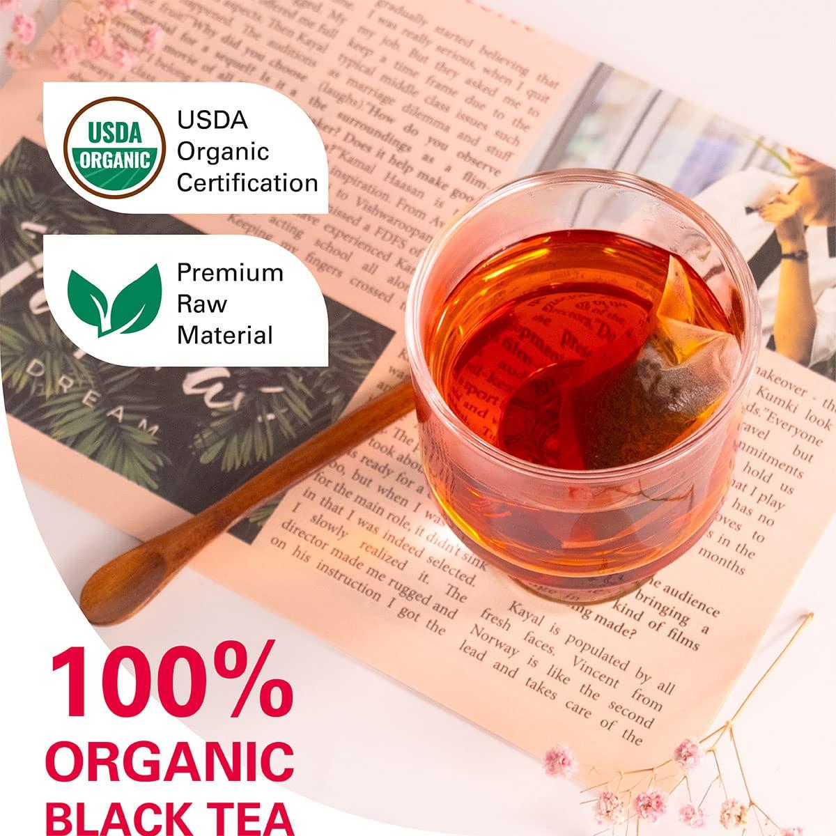 Té Negro Orgánico WT WEETEE 100 Bolsitas Antioxidante
