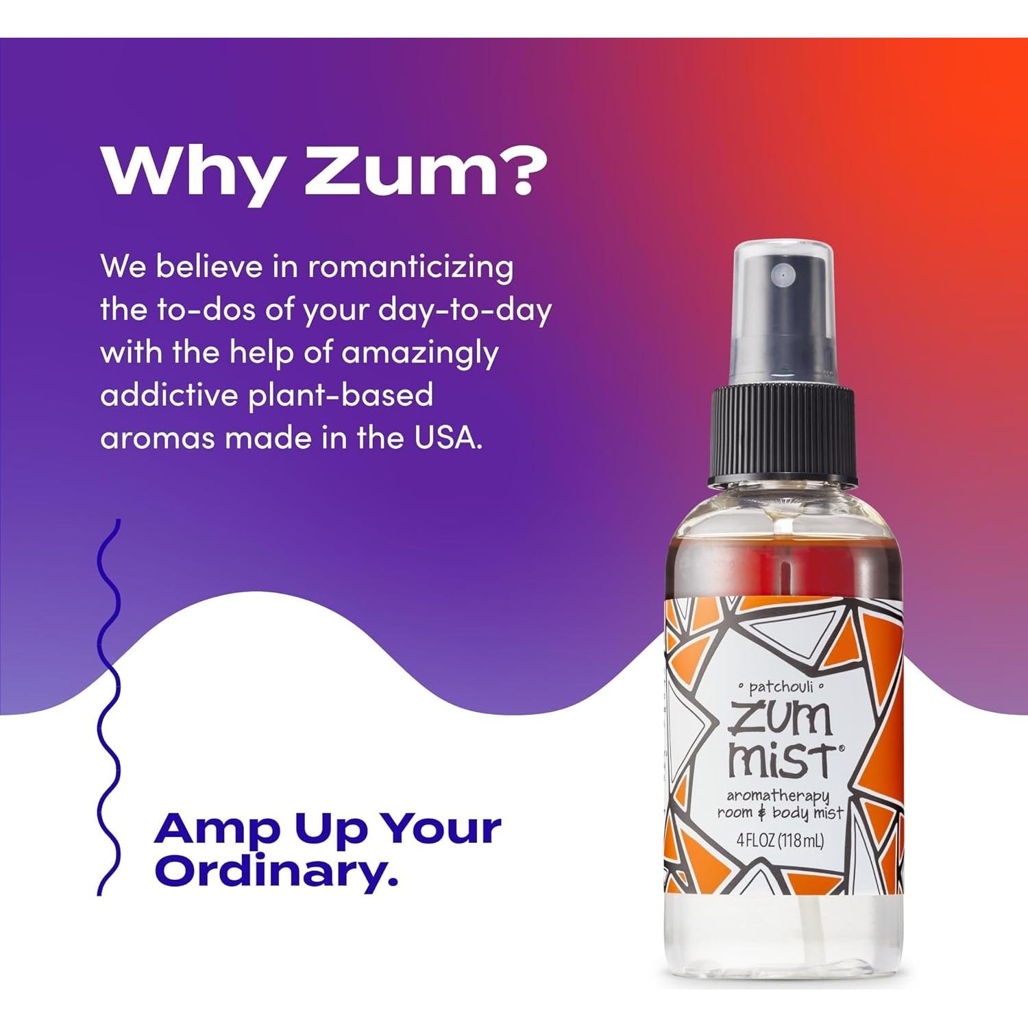 Spray Aromaterapia Natural Indigo Wild Zum Mist Pachulí 118 ml