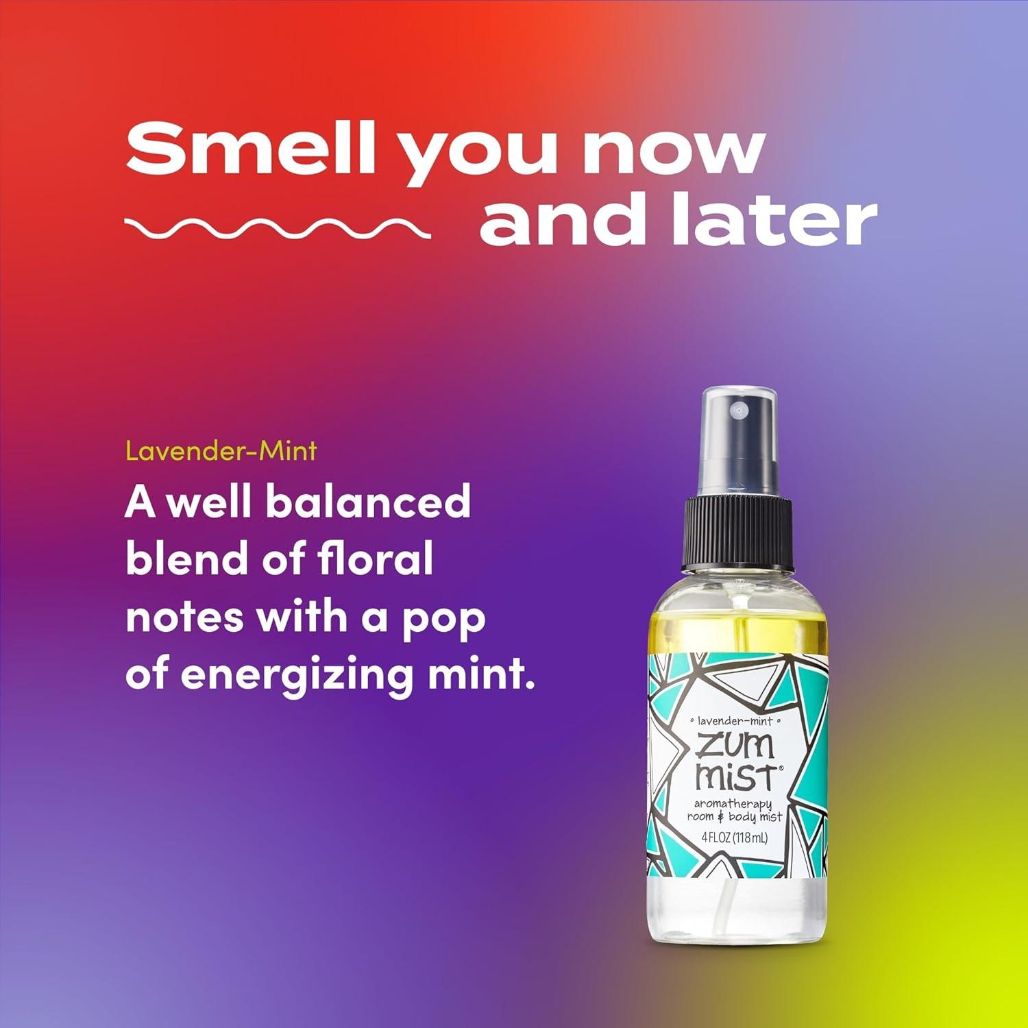 Spray Aromático Natural Indigo Wild Zum Mist Lavanda-Menta 118ml