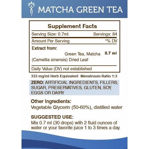 Extracto de Té Verde Matcha Sin Alcohol Secretos de la Tribu 59 ml