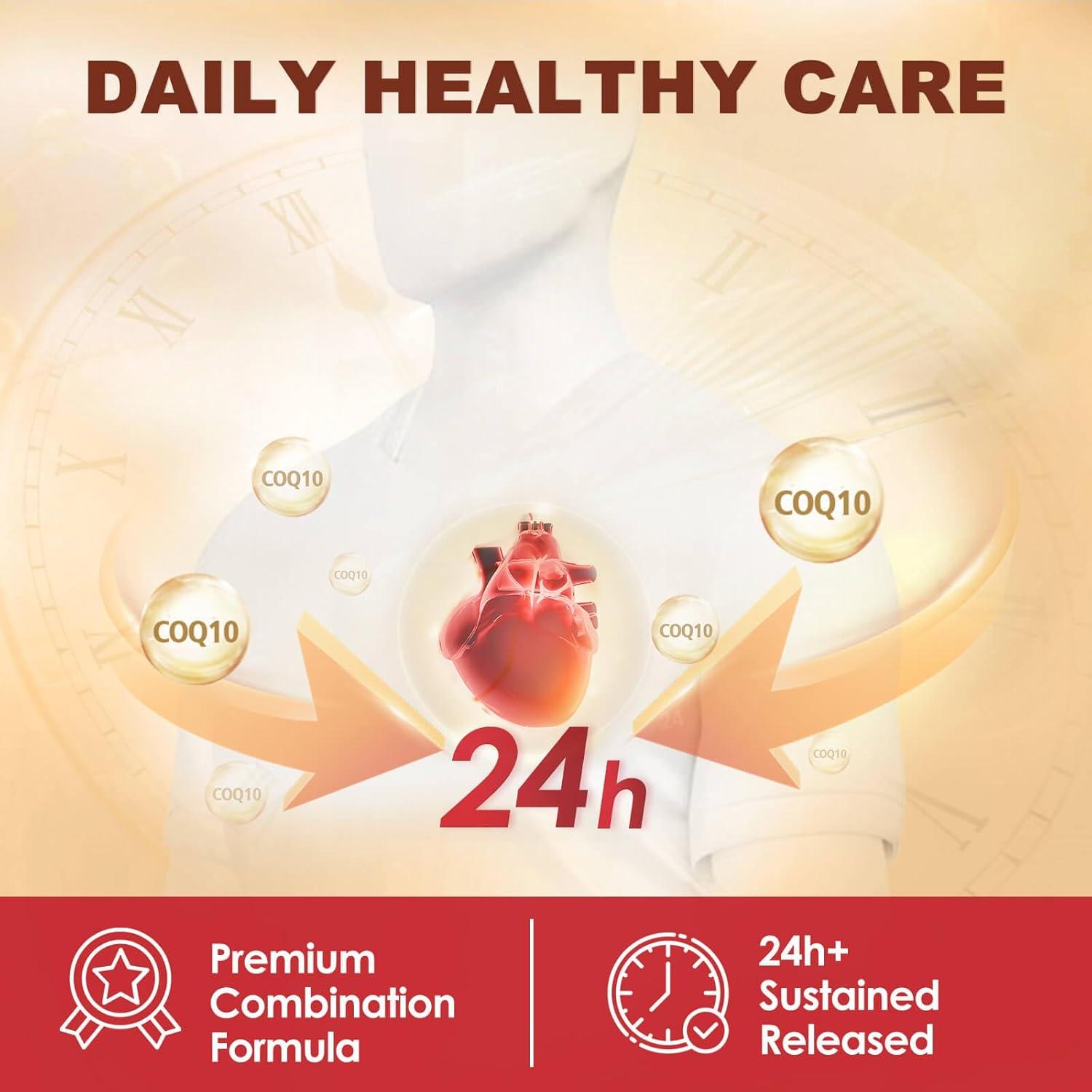 Suplemento CoQ10 600mg DR FOSTER con Omega 3 y PQQ - 60 Softgels