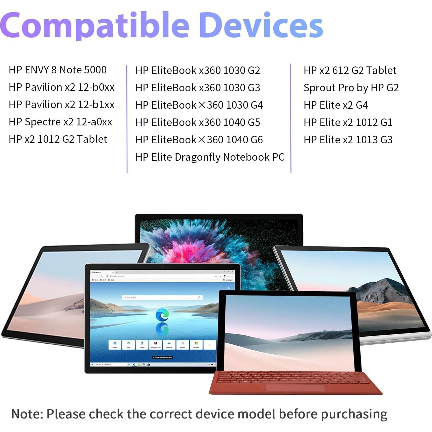 Lápiz Activo HP EliteBook x360 G3/G4/G5/G6/G7 Plata