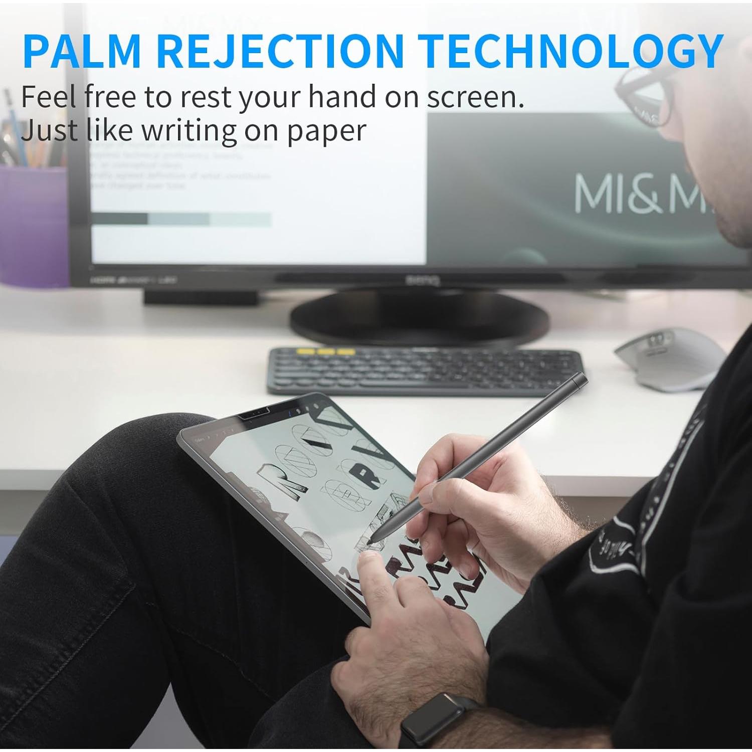 Lápiz Activo HP EliteBook x360 G3/G4/G5/G6/G7 Plata