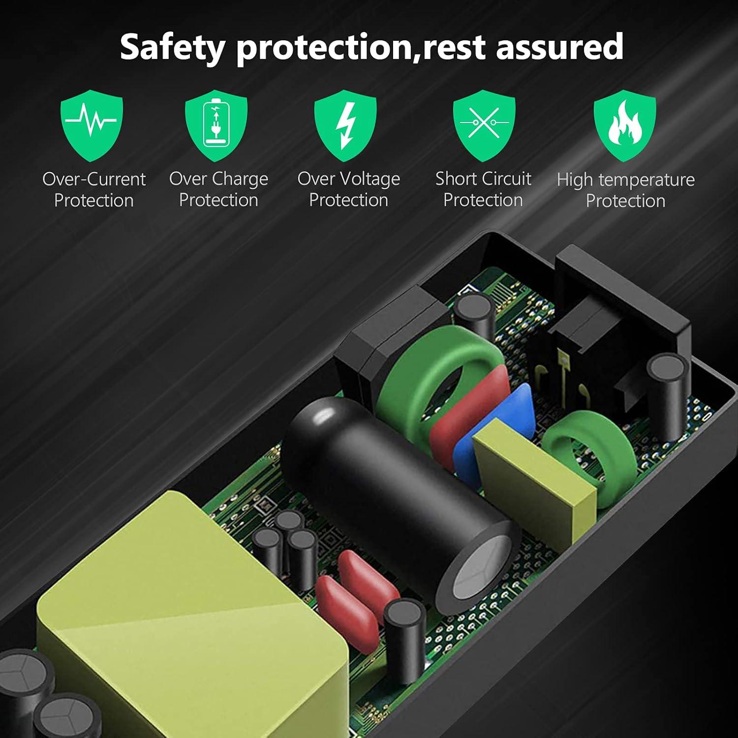 Cargador USB-C 65W HP Envy - Adaptador portátil ligero