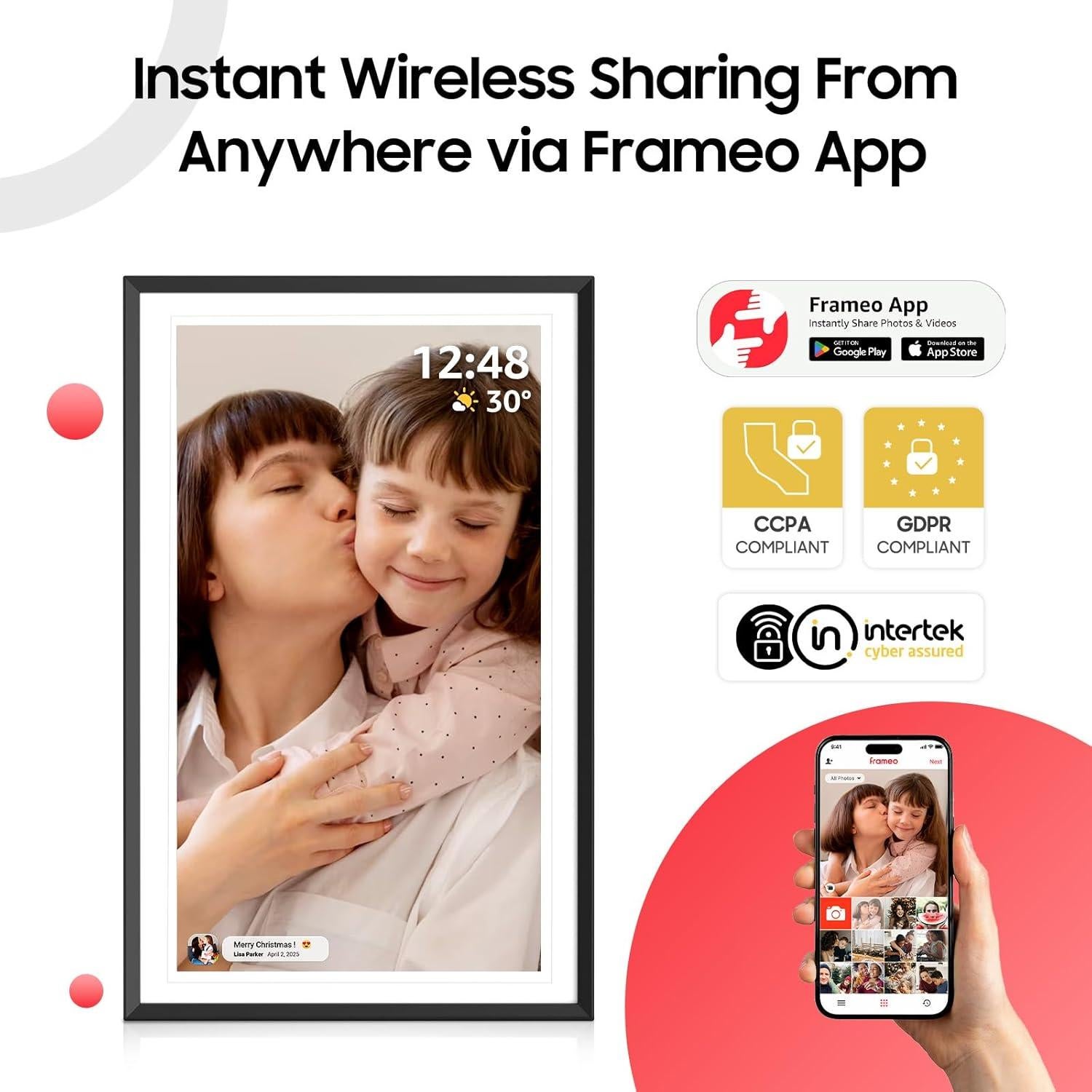 Marco de Fotos Digital ApoloSign 15.6" FHD WiFi 32GB