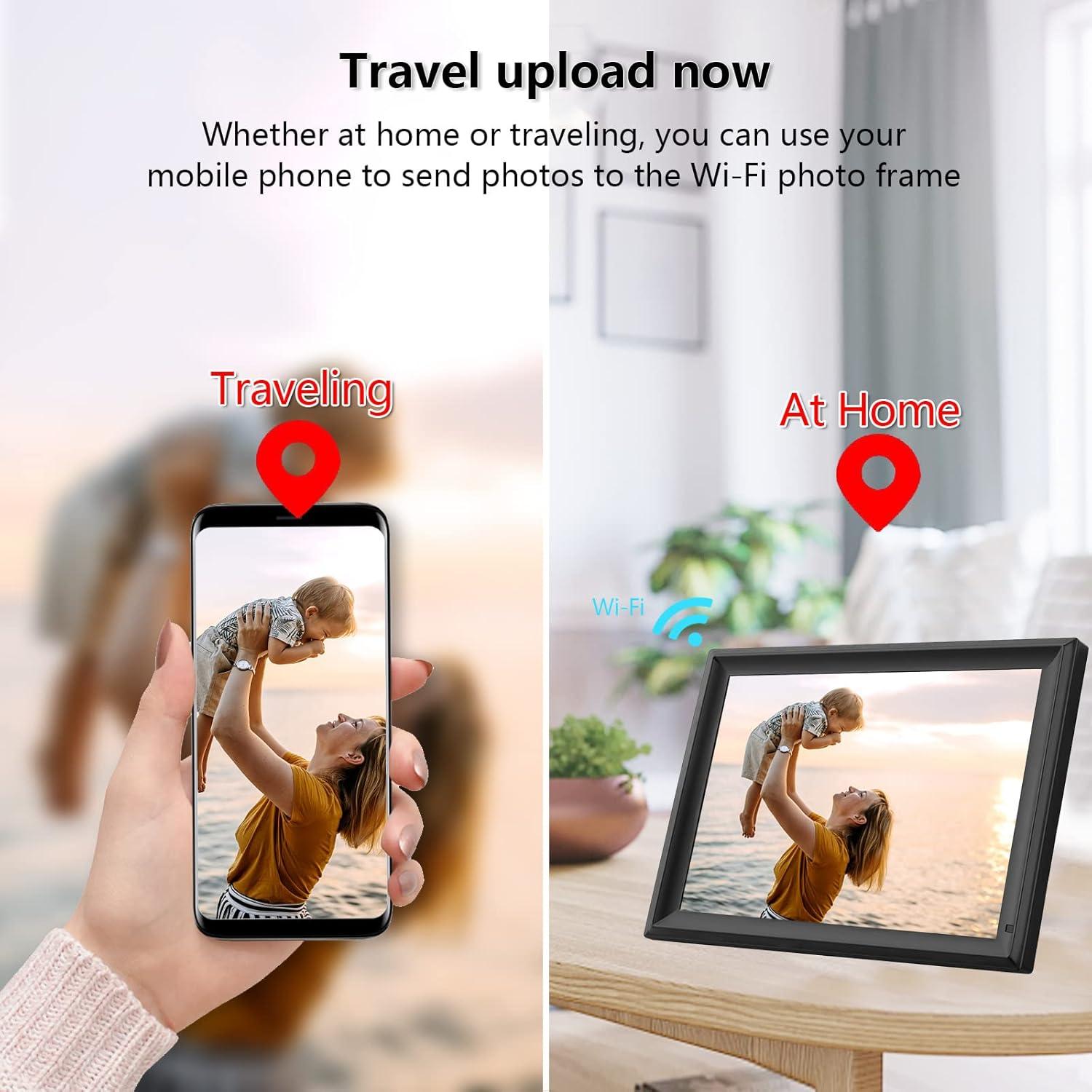 Marco Digital WiFi YENOCK 15.6" FHD 32GB Pantalla Táctil