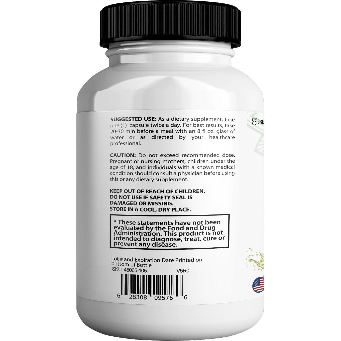 Suplemento Vegano GREENVIFY PuraTea Max 180 Cápsulas Antioxidantes