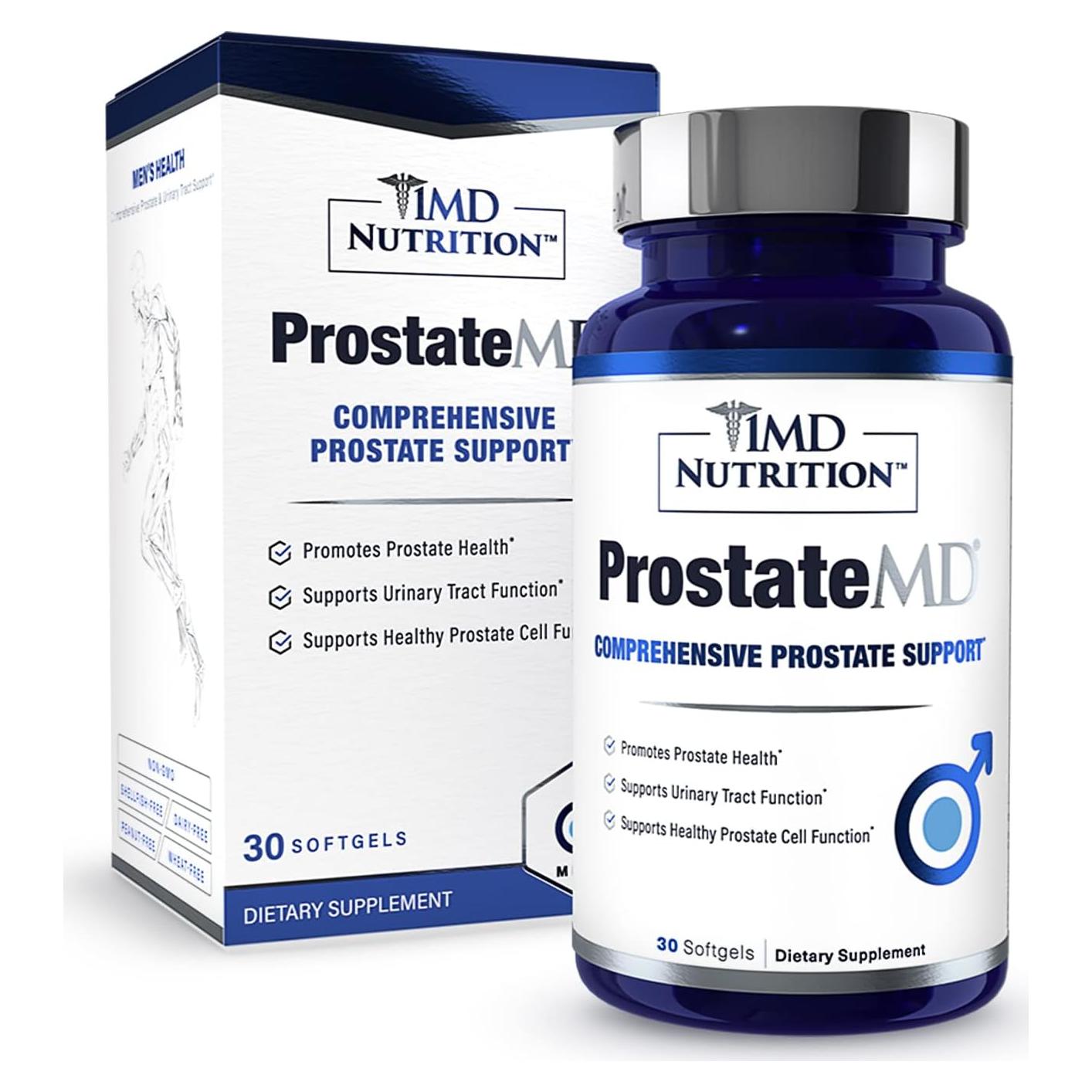 Suplemento Prostático ProstateMD Saw Palmetto 30 Cápsulas