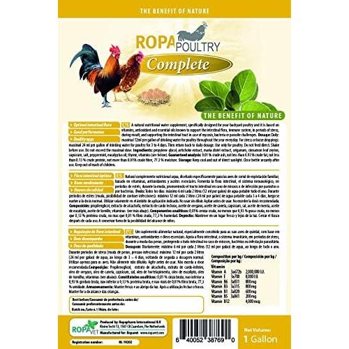 Suplemento de Aceite de Orégano RopaPoultry 3785 ml