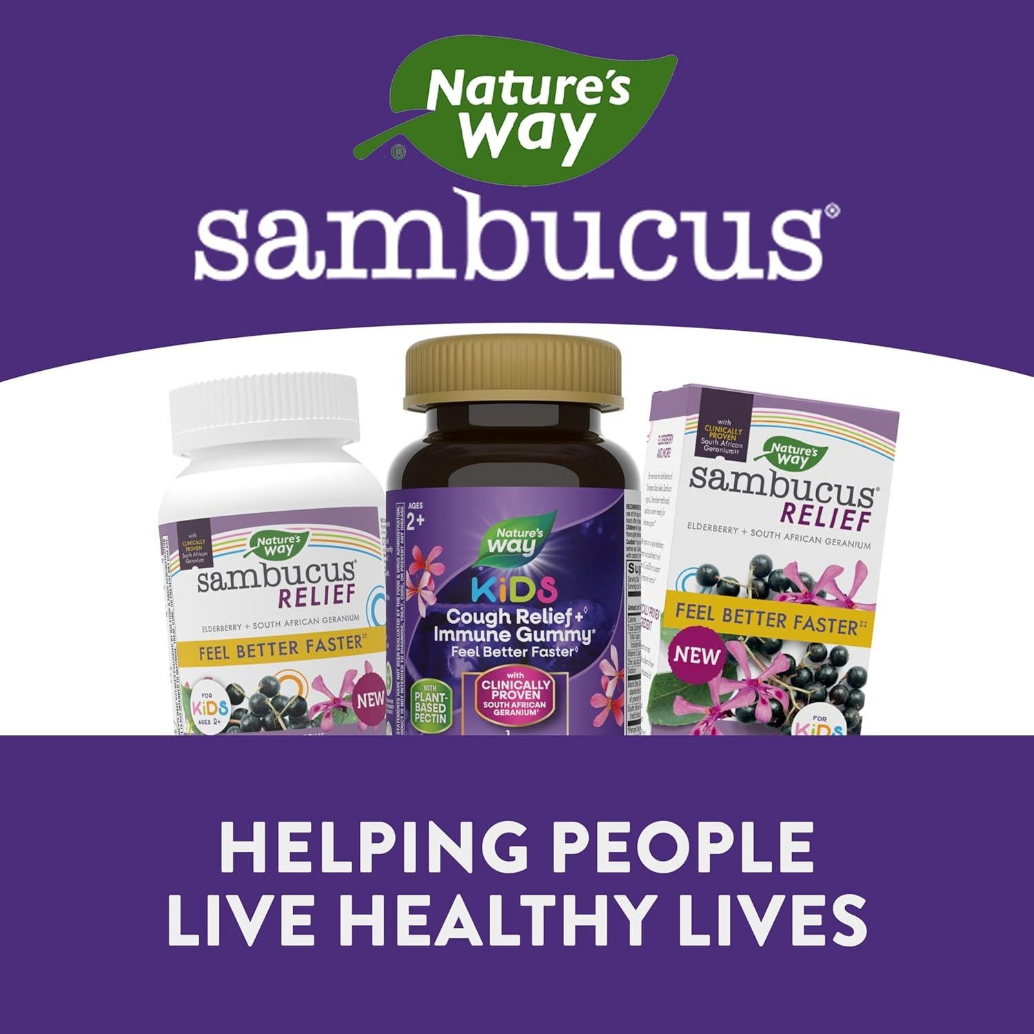 Gomas Inmunológicas Nature's Way Sambucus Kids 36 Unidades