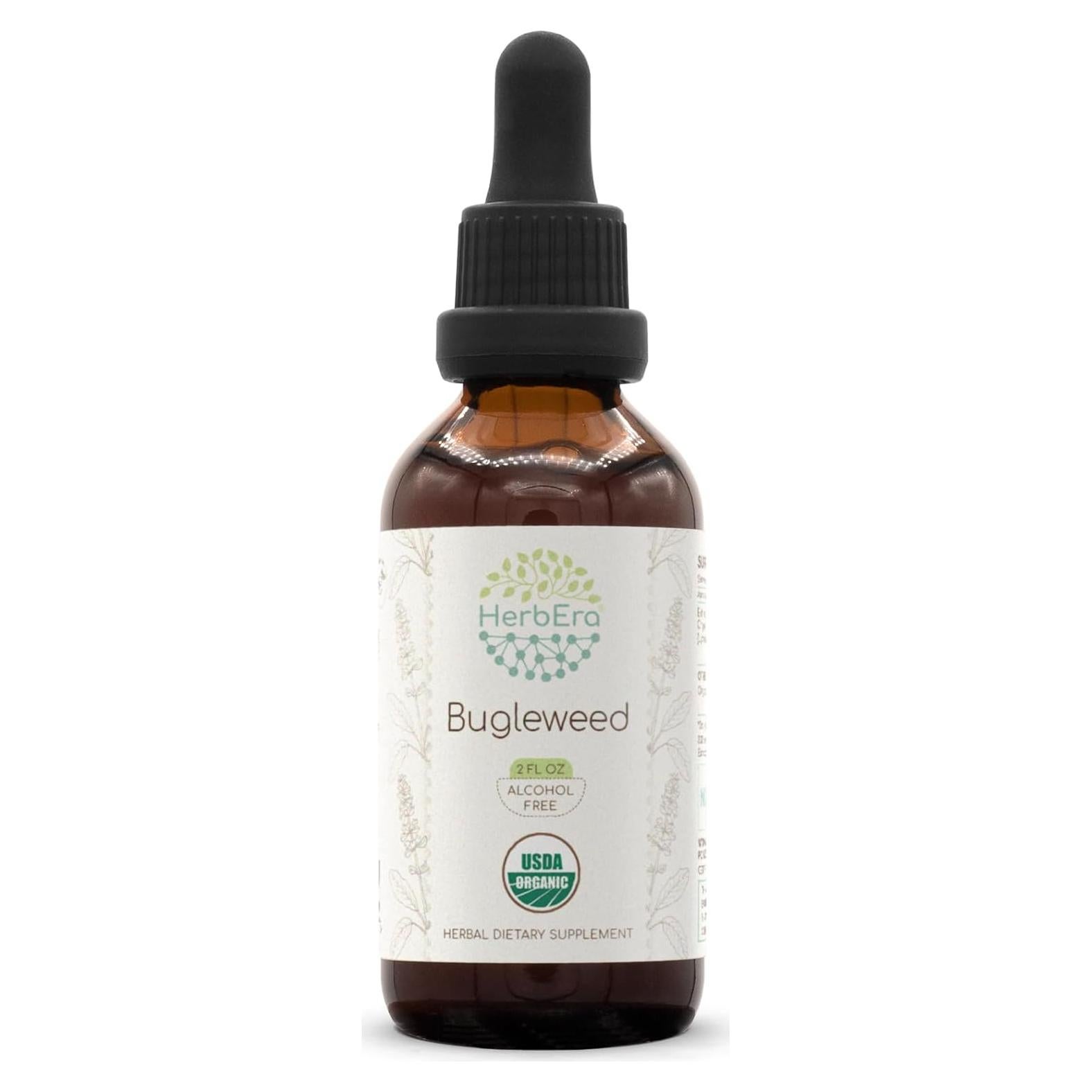 Tintura de Bugleweed HerbEra 60 ml | Extracto Orgánico Sin Alcohol