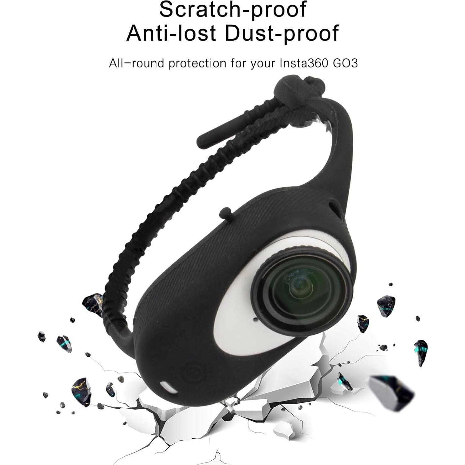 Clip de Muñeca Ajustable Huayu para Insta360 GO 3/GO 3S