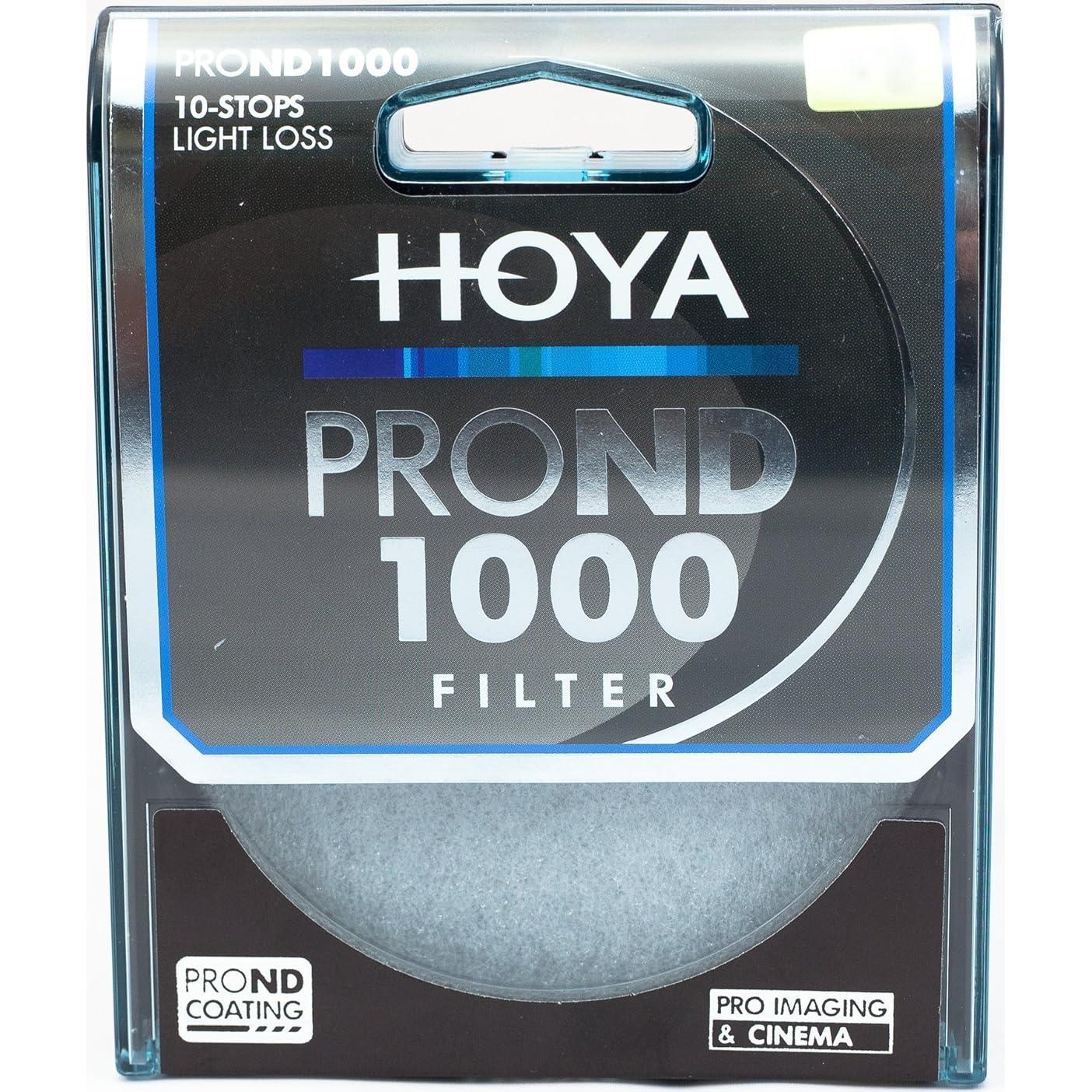 Filtro Pro ND 1000 Hoya 49 mm - Densidad Neutra 10 Paradas