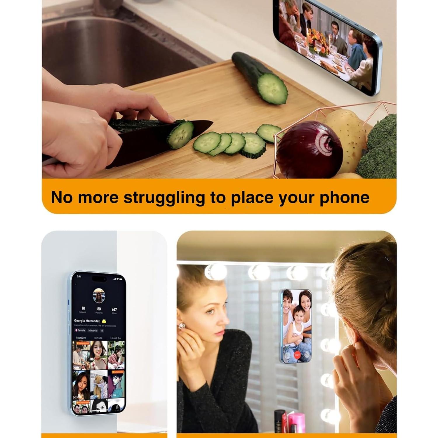 Soporte Magnético MAONII para iPhone 12-16 Manos Libres