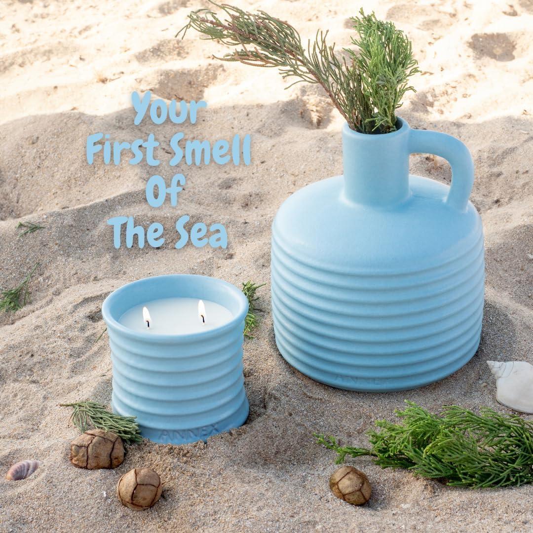 Vela Aromática de Soja Annex - Ciprés y Cedro, Tarro Cerámica