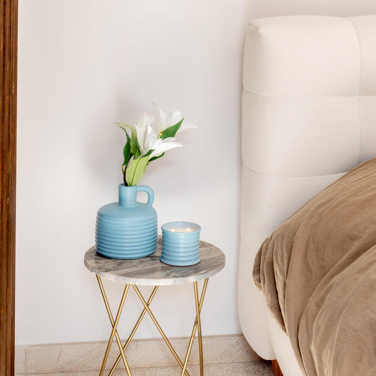 Vela Aromática de Soja Annex - Ciprés y Cedro, Tarro Cerámica