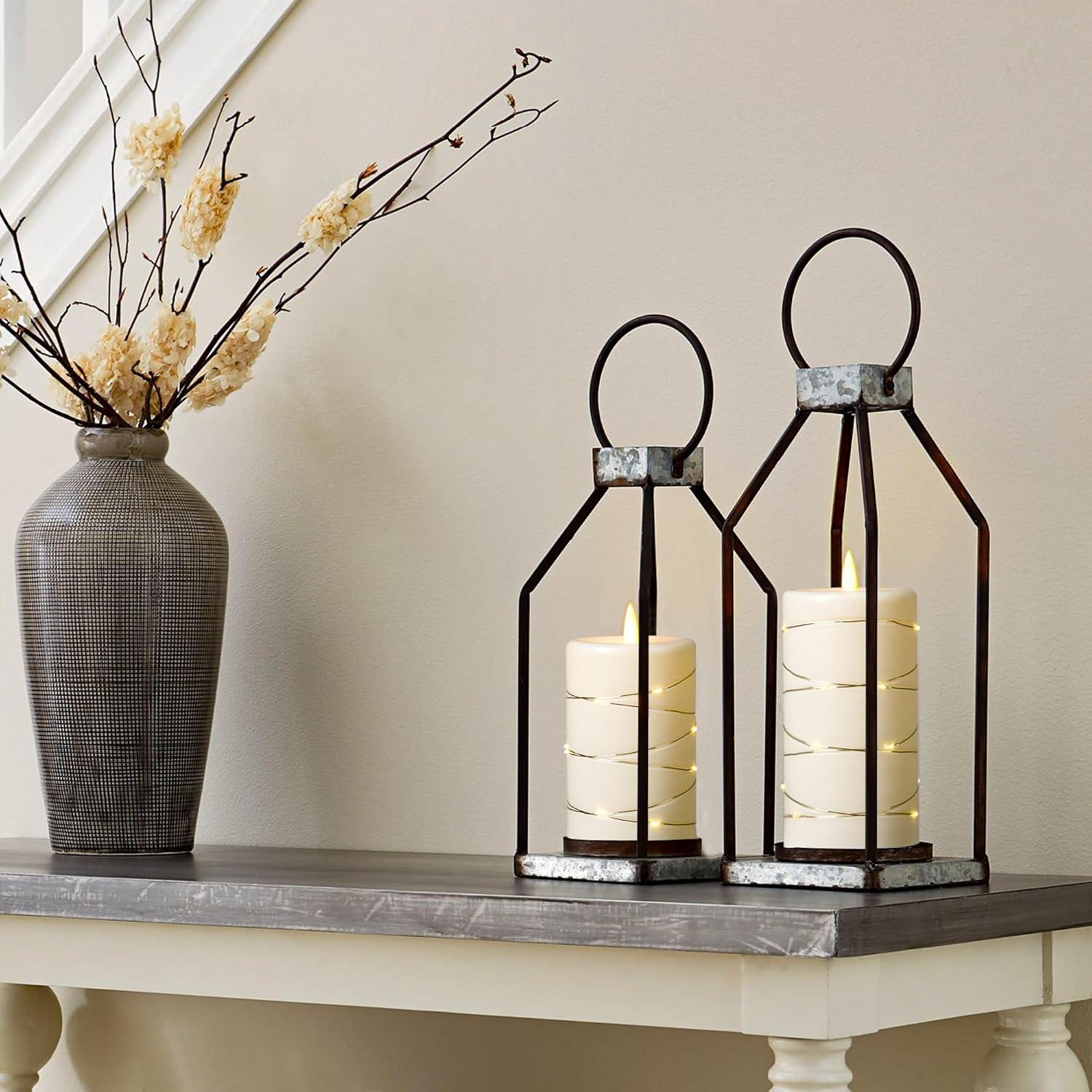 Vela Sin Llama Da por con Control Remoto y Temporizador - Set 3 Piezas