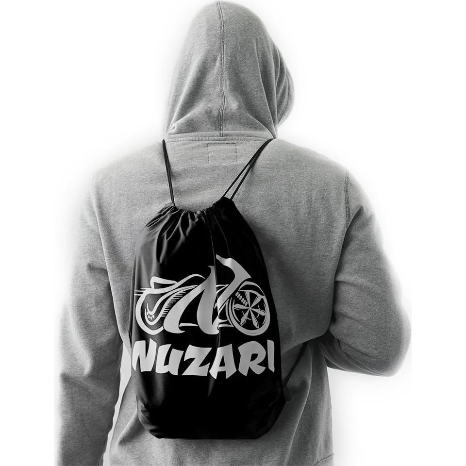 Funda de Motocicleta Nuzari XL Impermeable con Tiras Reflectantes