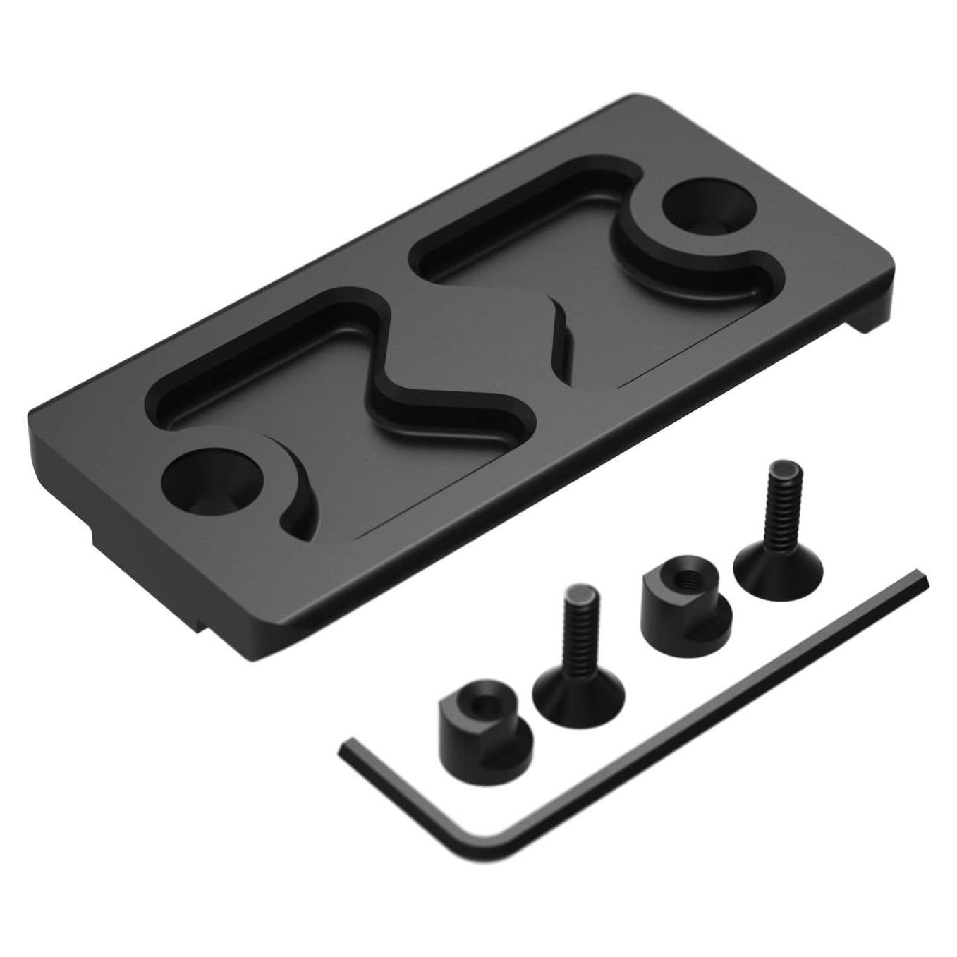 Adaptador de riel Arca-Swiss Tough Tactical Tools Keymod 4 ranuras