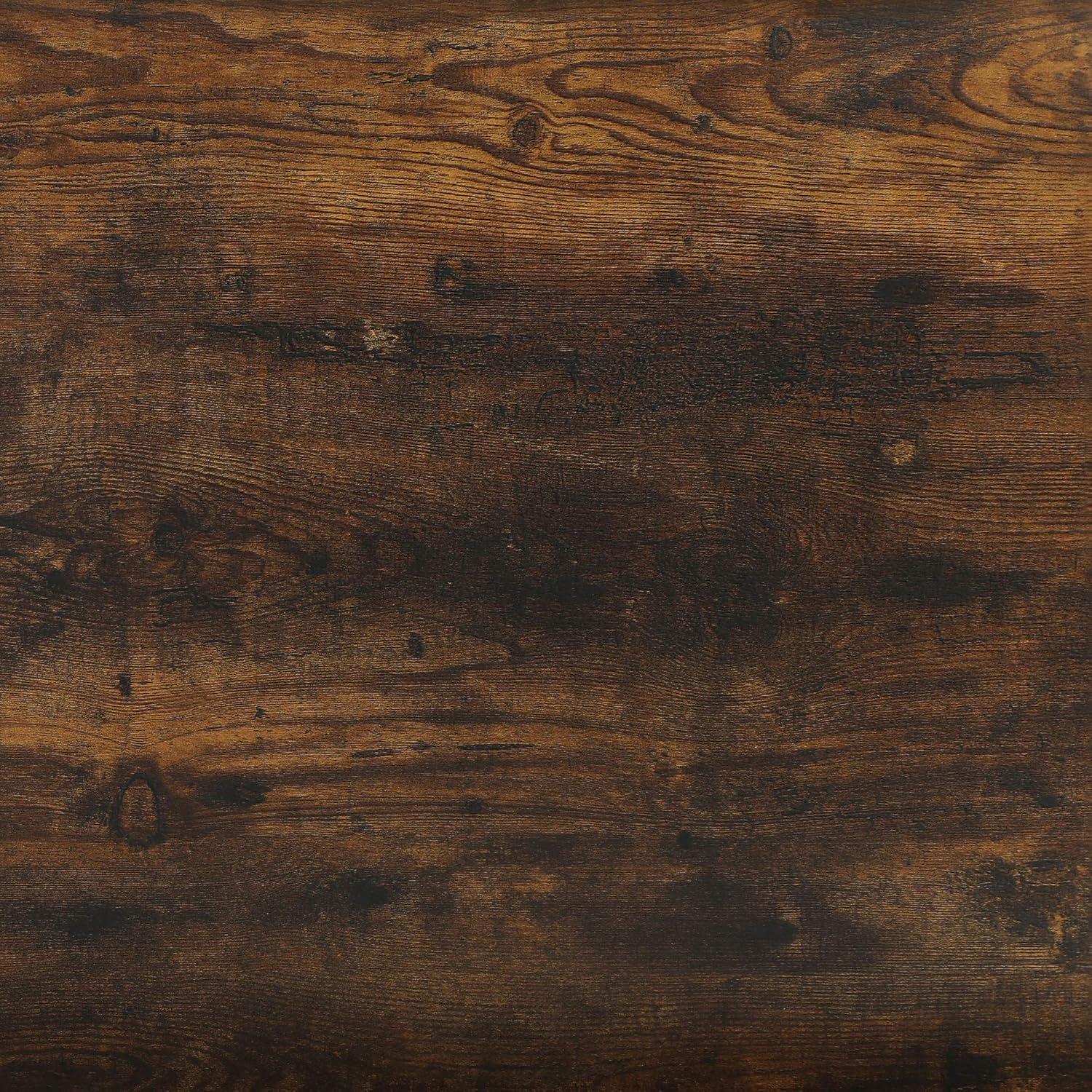 Mesa de Noche Furinno Andrey con Cajón Bin, Pino Ámbar