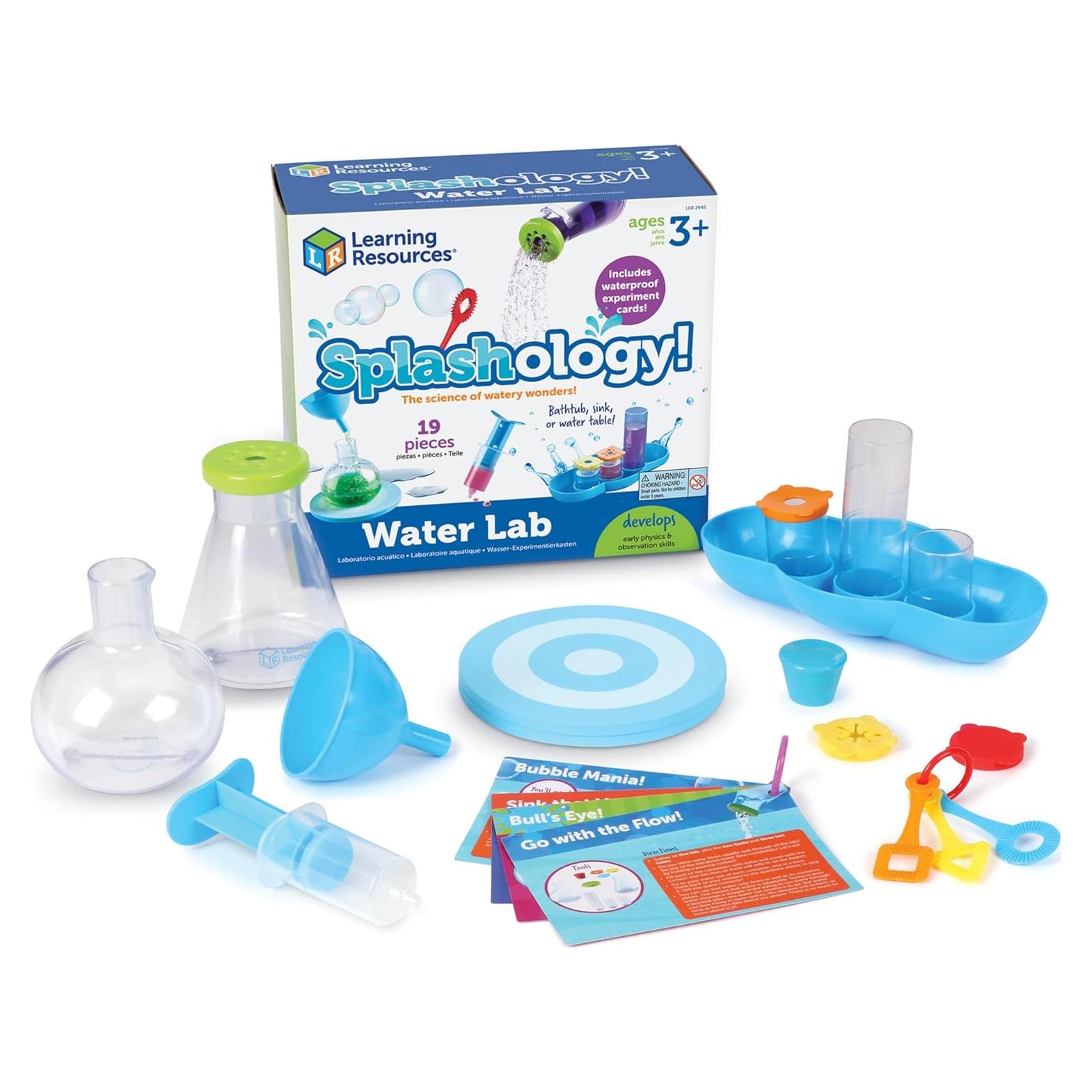 Kit de Ciencia Splashology Learning Resources - 19 Piezas, 3+ Años