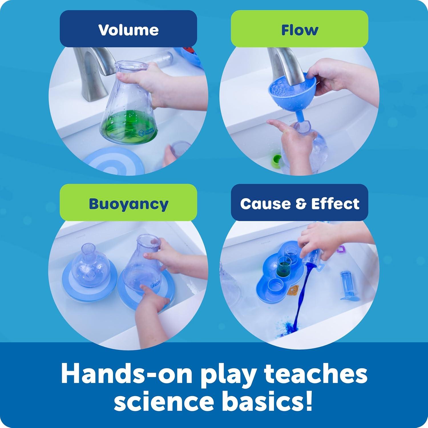 Kit de Ciencia Splashology Learning Resources - 19 Piezas, 3+ Años