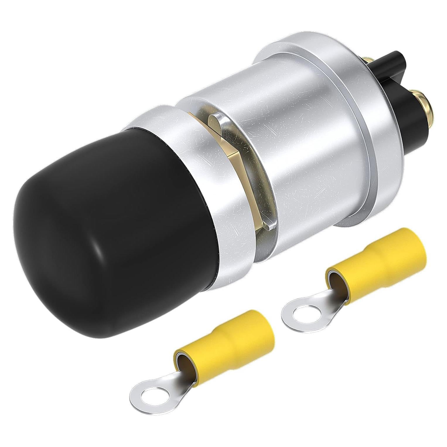 Interruptor de Botón Momentáneo DaierTek 12V 50A Impermeable