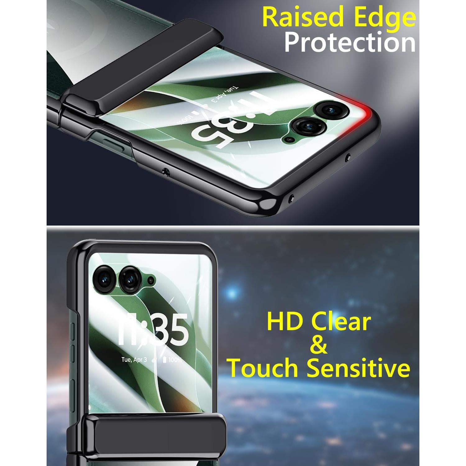 Funda Magnética Transparente para Motorola Razr Ultra 2025