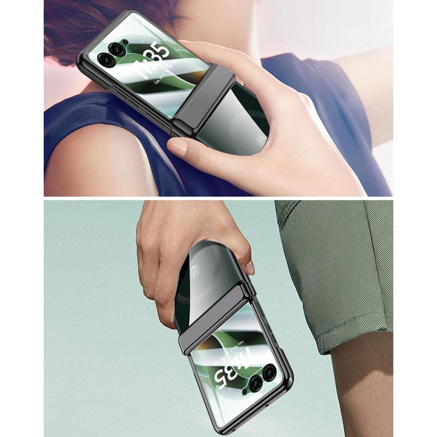 Funda Magnética Transparente para Motorola Razr Ultra 2025