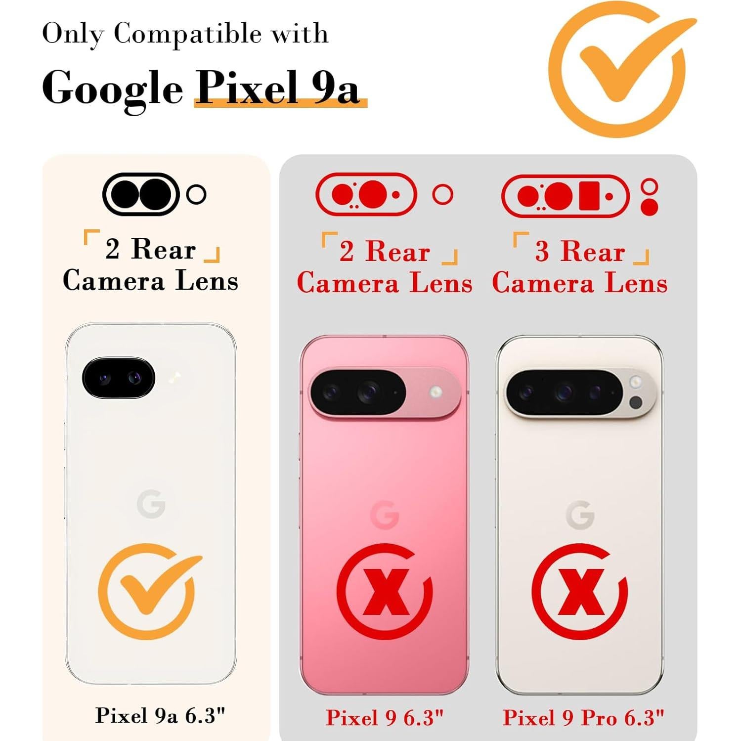 Funda clara para Google Pixel 9A Tcaraersing floral TPU