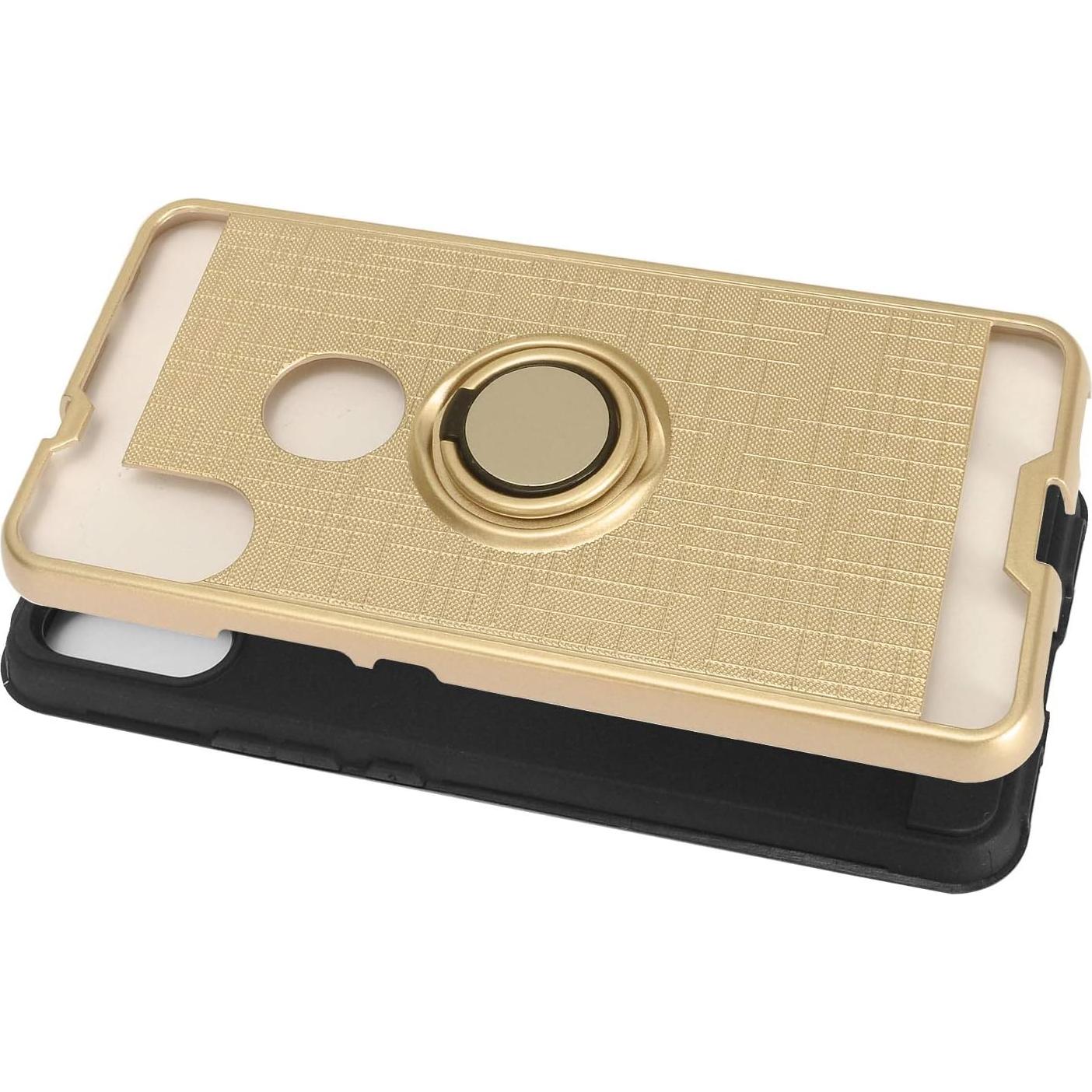Funda Híbrida con Soporte de Anillo CELZEN para Alcatel 3V