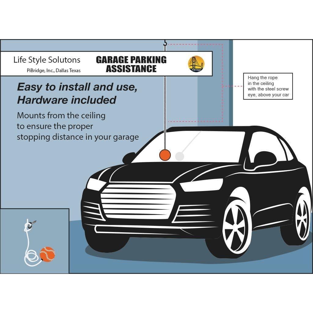 Asistente de Estacionamiento PiBridge Naranja - Guía de Garaje