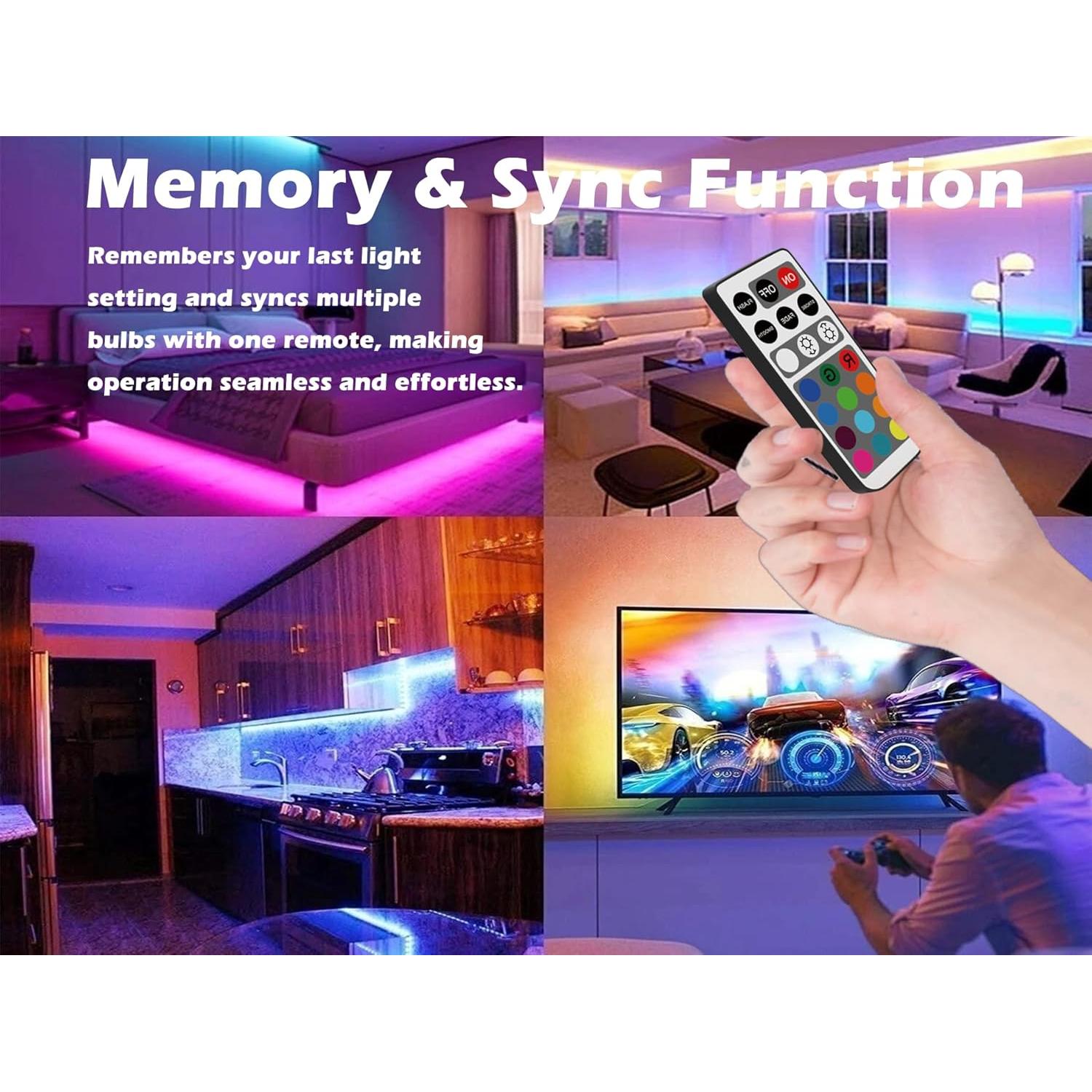 Bombillas LED G9 RGB AEGISLOGIC 2W 3000K 12 Colores 2 Pzas