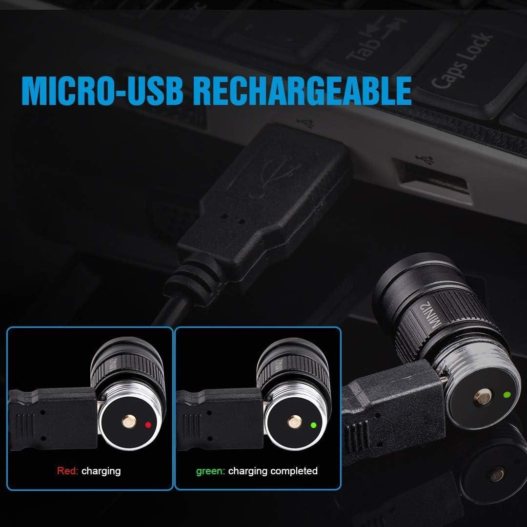 Linterna LED TrustFire MINI2 220 Lúmenes Recargable USB