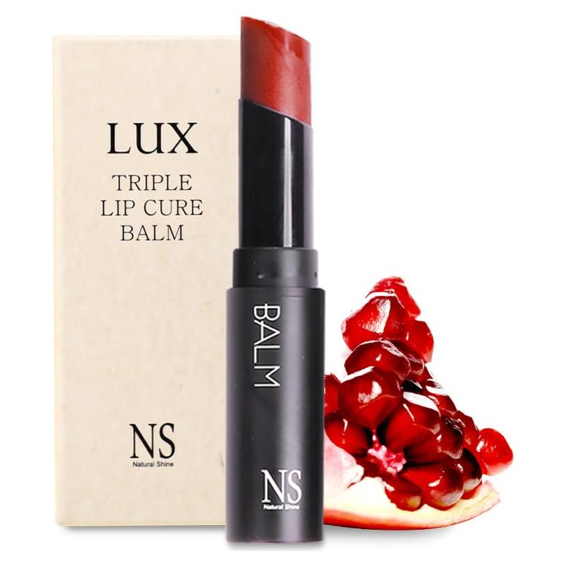 Bálsamo Labial Lux Triple Lip Cure 4.8g ATHENA Rojo Naranja