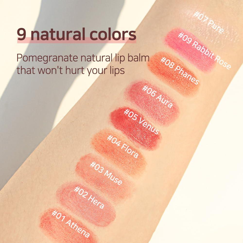 Bálsamo Labial Lux Triple Lip Cure 4.8g ATHENA Rojo Naranja