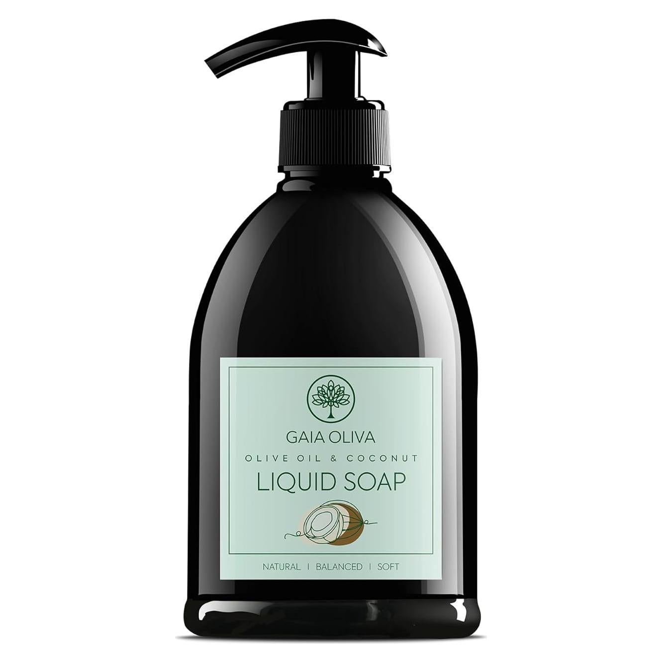 Jabón Líquido de Manos GAIA Oliva 500 ml Aroma Coco Natural