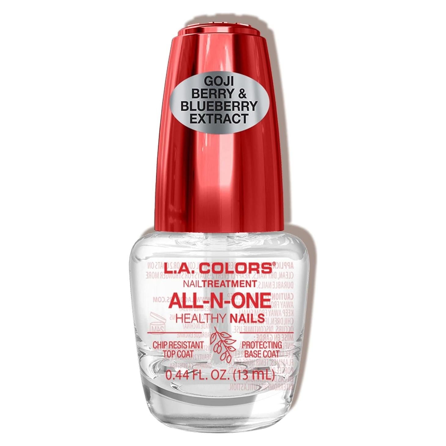 Tratamiento de Uñas Saludables L.A. COLORS 13.1 ml Todo-en-Uno